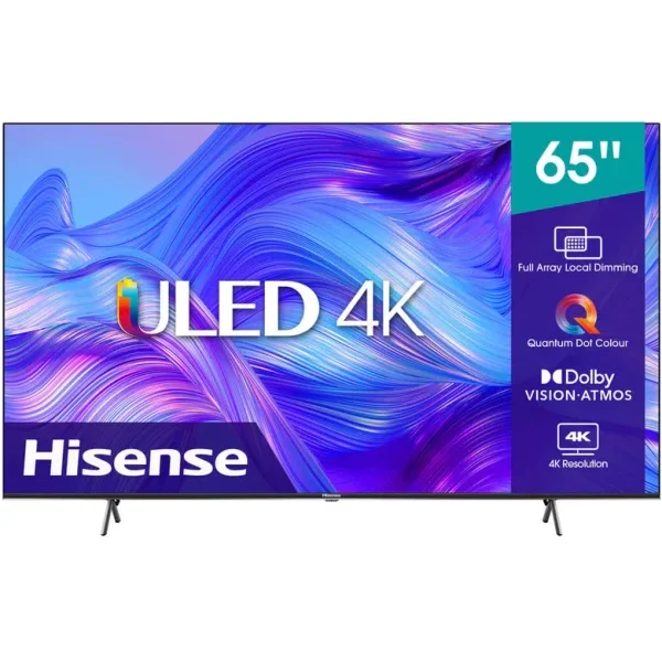 Hisense Ultra HD 4K TV 65″ 65A61K