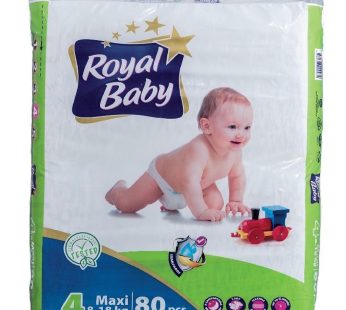 Royal Baby Diapers LARGE 80 pcs