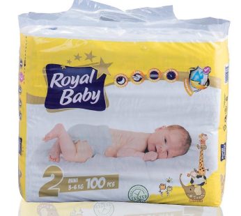 Royal Baby Diapers SMALL 100 pcs