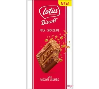 Lotus Biscoff Milk Chocolate 180g