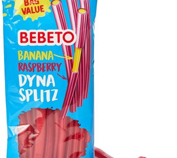 Bebeto Banana Raspberry Dyna Splitz 200g