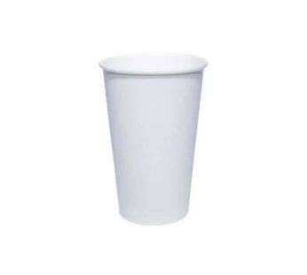 Takeaway Paper Cup With Flat Lid 16oz (5pcs)