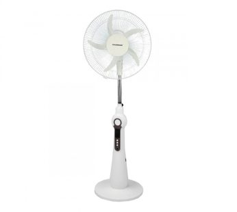Olsenmark 16″ Rechargable Stand Fan – Remote