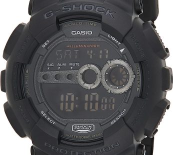 Casio Men’s G-Shock GD100-1B Black