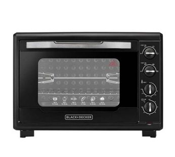 Black & Decker 55L Toaster Oven With Double Glass OGB-TRO55RDG-B5