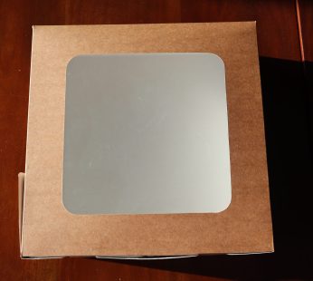 10x10x4″ Window Kraft Gift Box