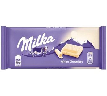 MILKA WHITE CHOCOLATE 100G