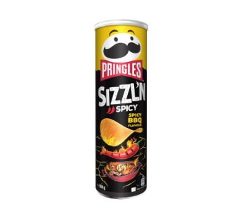 Pringles Sizzln Spicy BBQ 160g