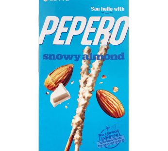 Lotte Peppero Snowy Almond 32g