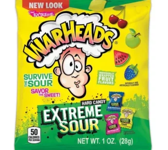 Warheads Super Sour Hard Candy 28g