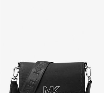Michael Kors Hudson Textured Leather Crossbody Bag