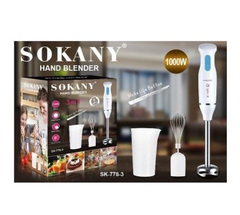 Sokany 3 in 1 Hand Blender SK778