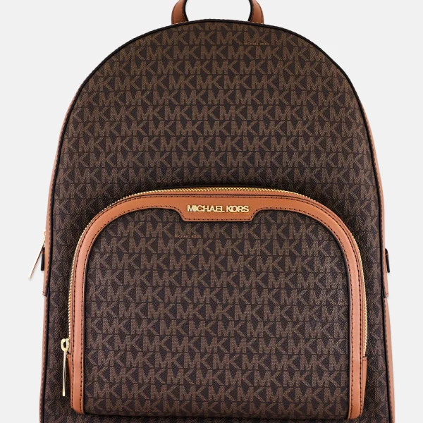 Michael Kors - Women Brand Logo Jaycee Backpack, Brown
