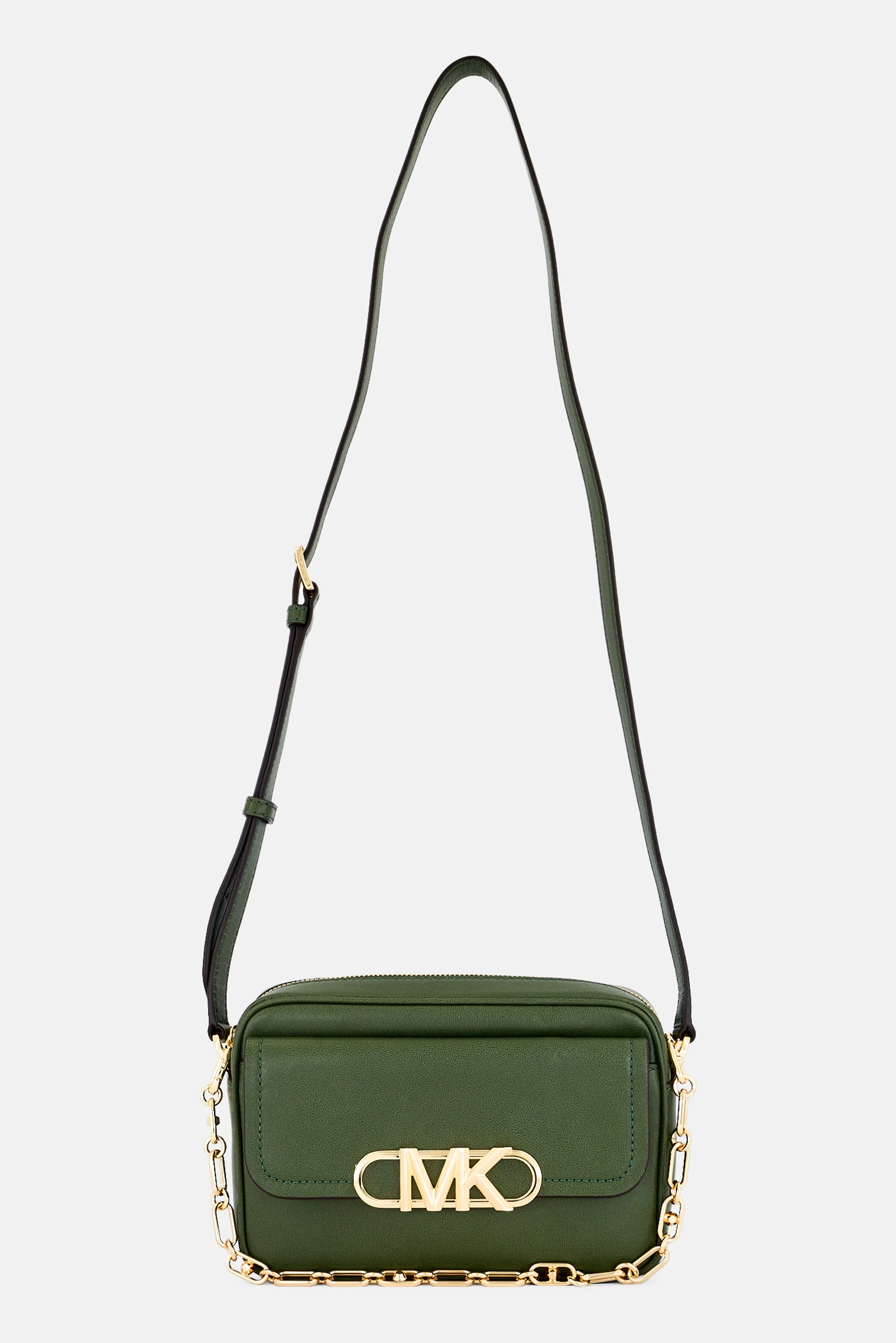 196237159168_FRONT_1 Michael Kors- Women Brand Logo Shoulder Bag, Brown - Image 1