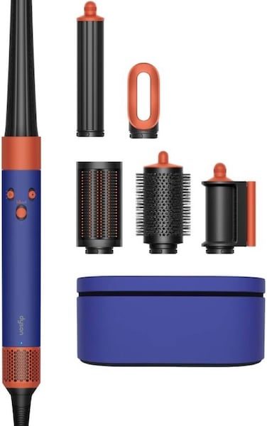 Dyson Airwrap HS08 I.D. Multi-Styler And Dryer Straight+Wavy In Vica Blue And Topaz - International Version