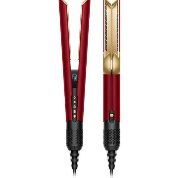 Dyson HT01 Airstrait Straightener, Red Velvet Gold - International Version