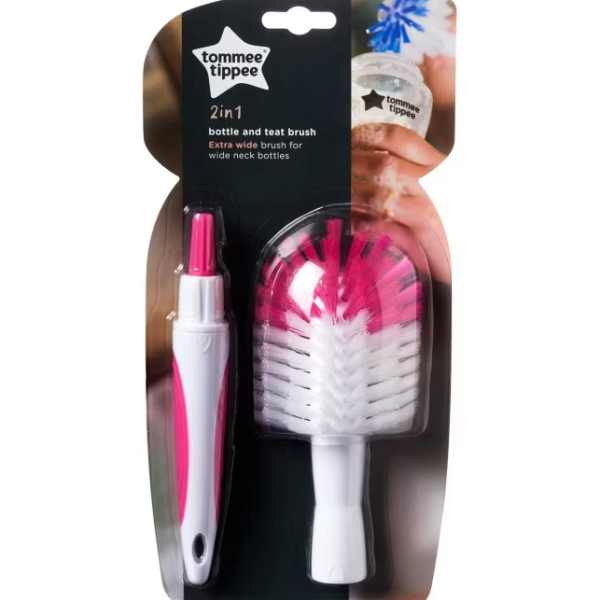 Tommee Tippee - Closer to Nature 2-in-1 Baby Bottle Brush