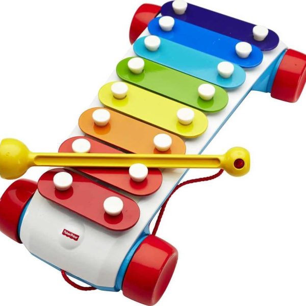 Classic Xylophone, Toddler Musical Instrument Pull Toy
