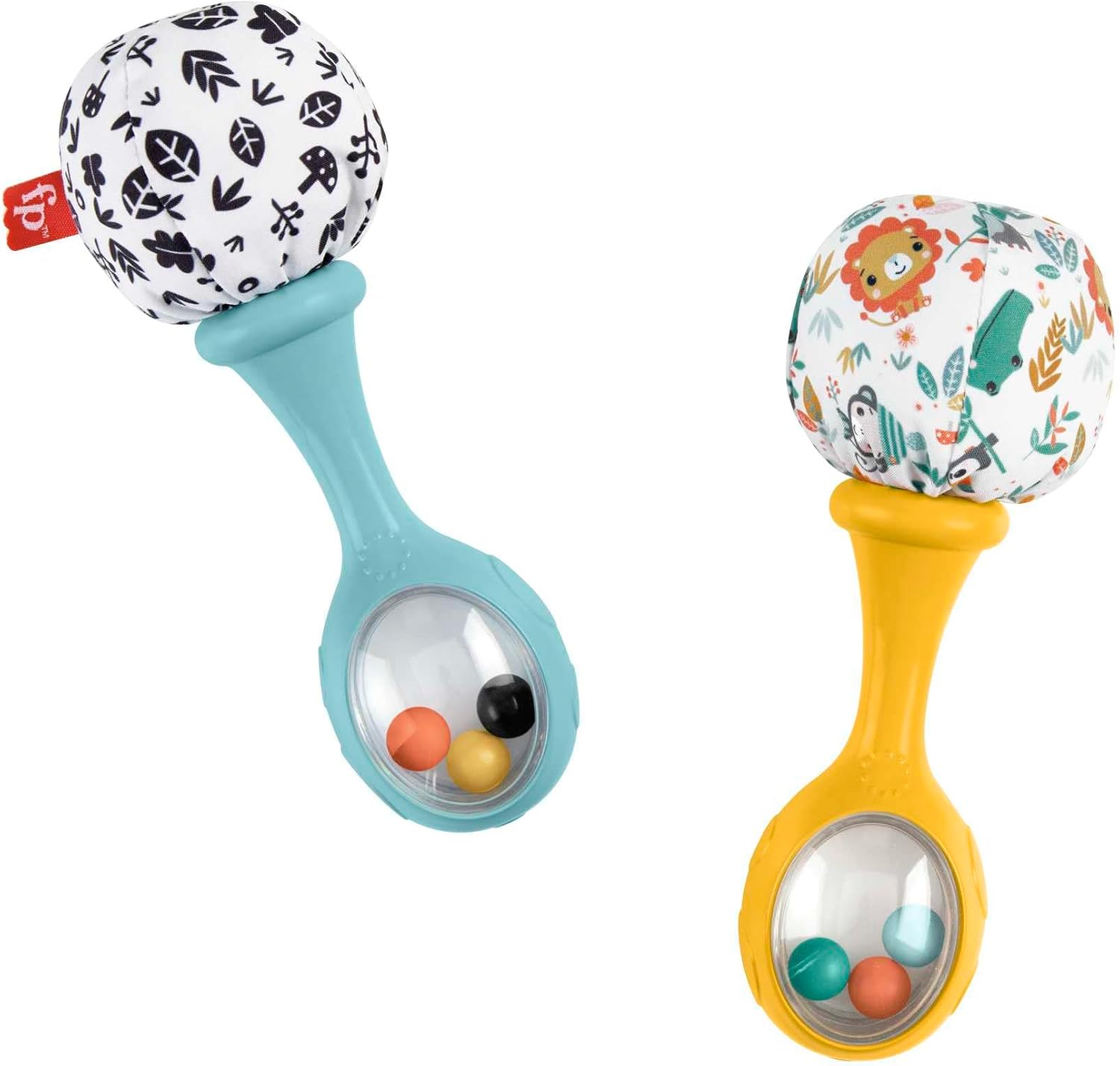 61SArQX3TIL._AC_SL1500_ Rattle ‘n Rock Maracas Baby Rattle Toys - Image 1