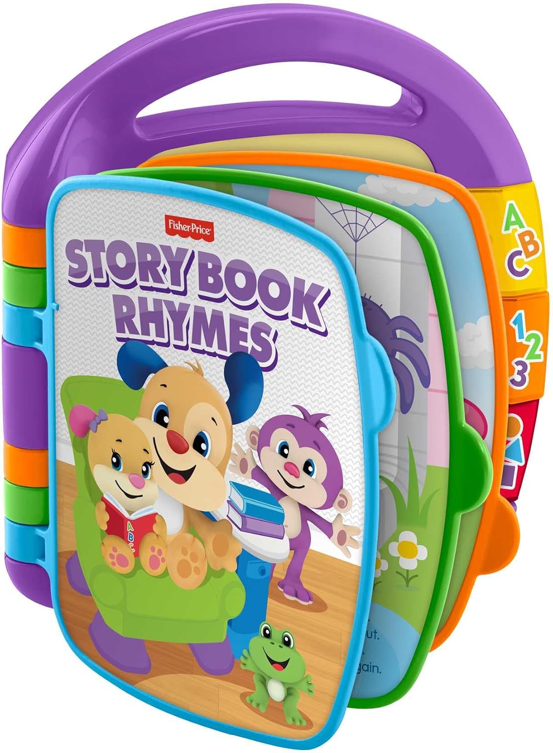 71hCyS3qx3L._AC_SL1500_ Laugh & Learn Storybook Rhymes Book - UK English Edition - Image 1