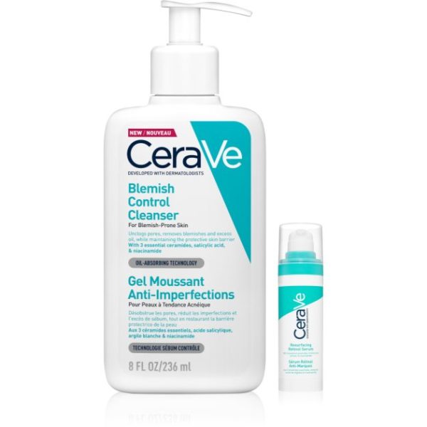 CERAVE Control Cleanser & Retinol Serum Duo - Pre order