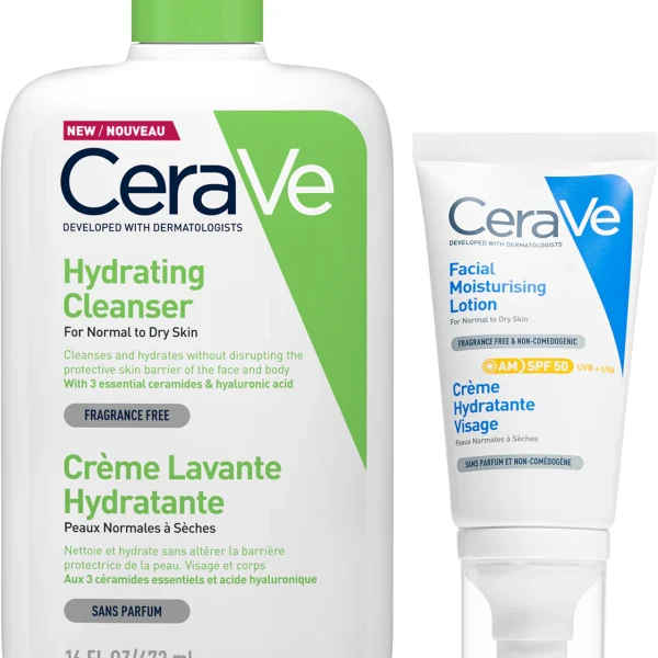 CEVARE Hydrating Cleanser set for hydrating and firming skin - Pre Order