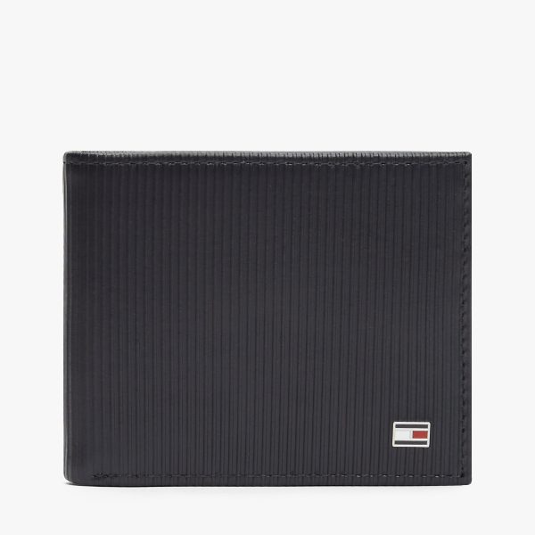 TOMMY HILFIGER Flag Bifold Leather Credit Card Wallet - Pre Order